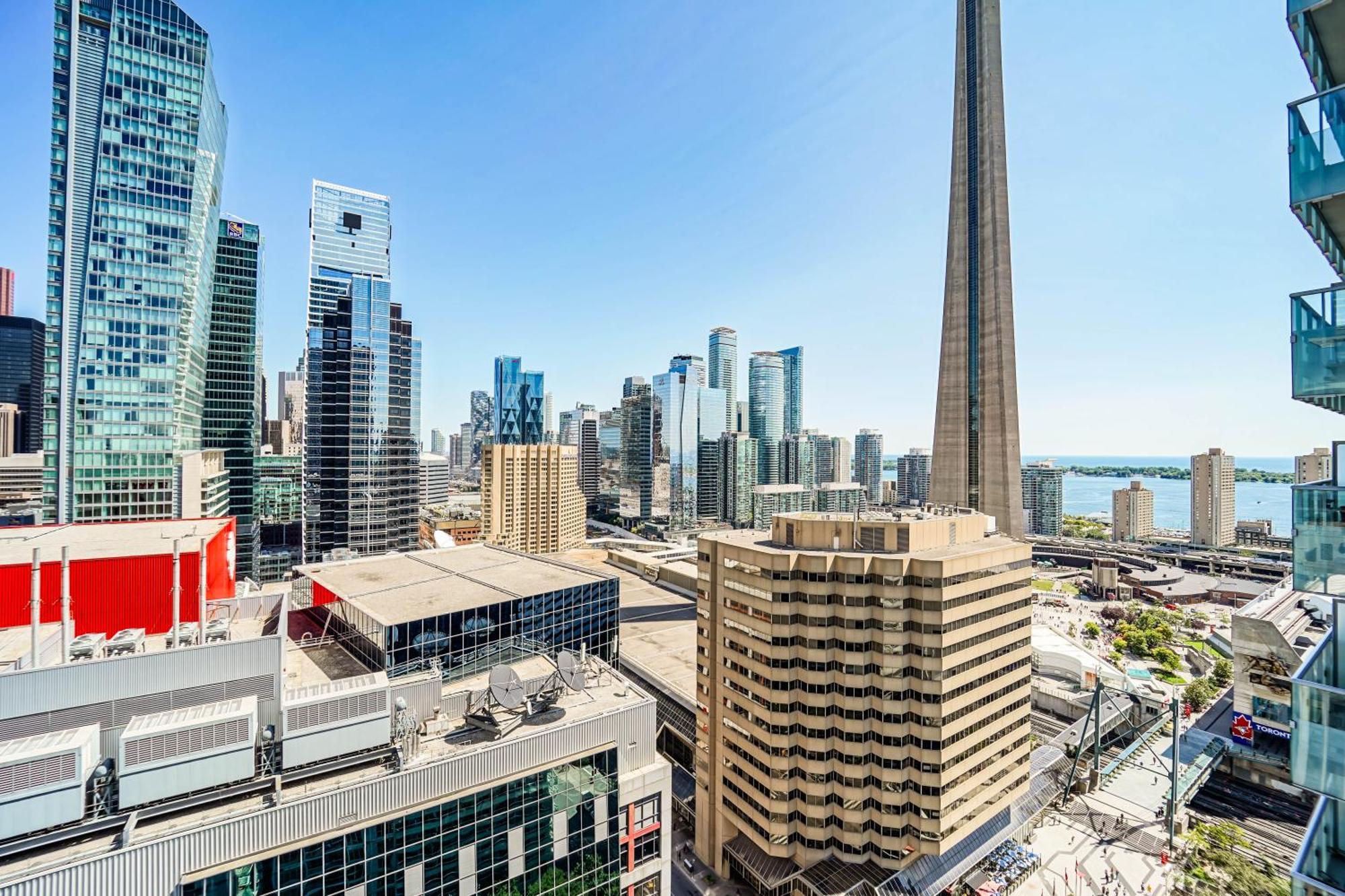 Chol Furnished Suites Heart Of Downtown Toronto, 2 Beds, Free Parking, Cn Tower View Exteriér fotografie
